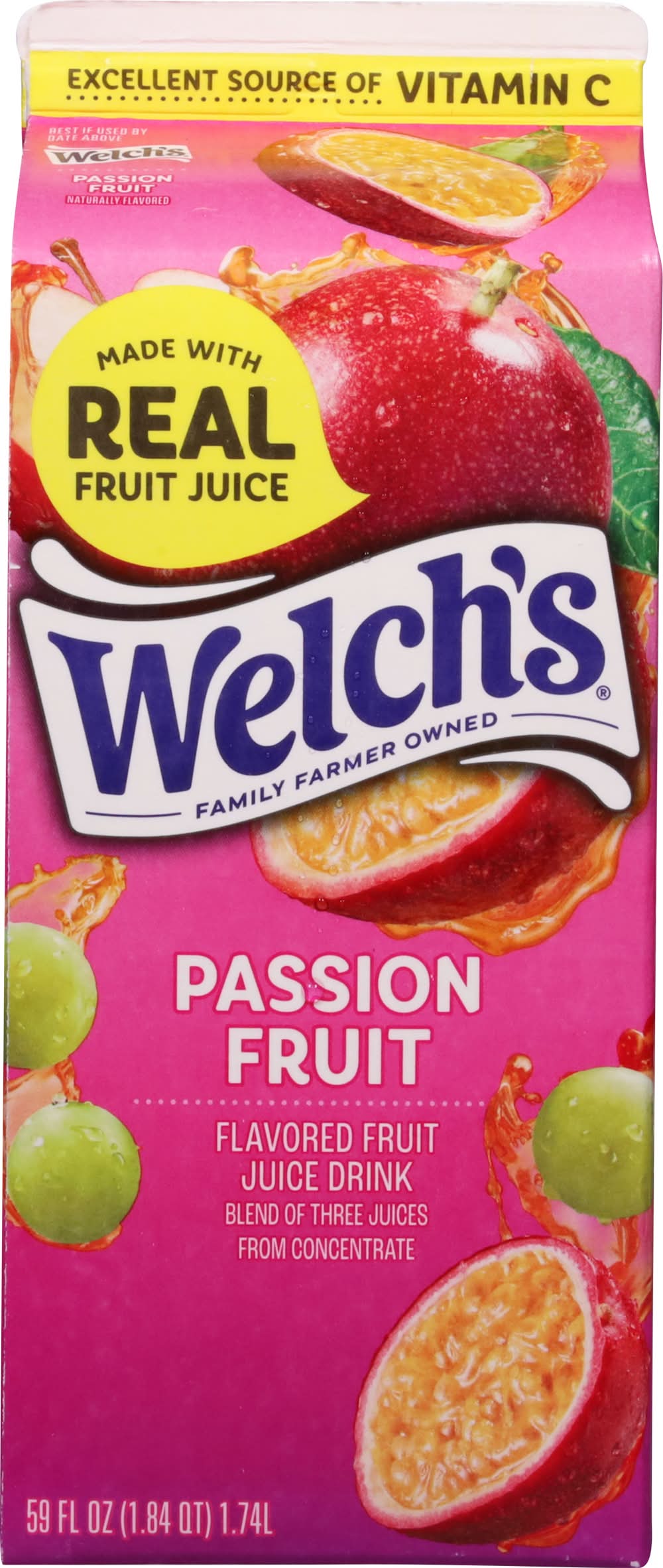 Welch's Passion Fruit Flavored Juice Cocktail 59 oz
