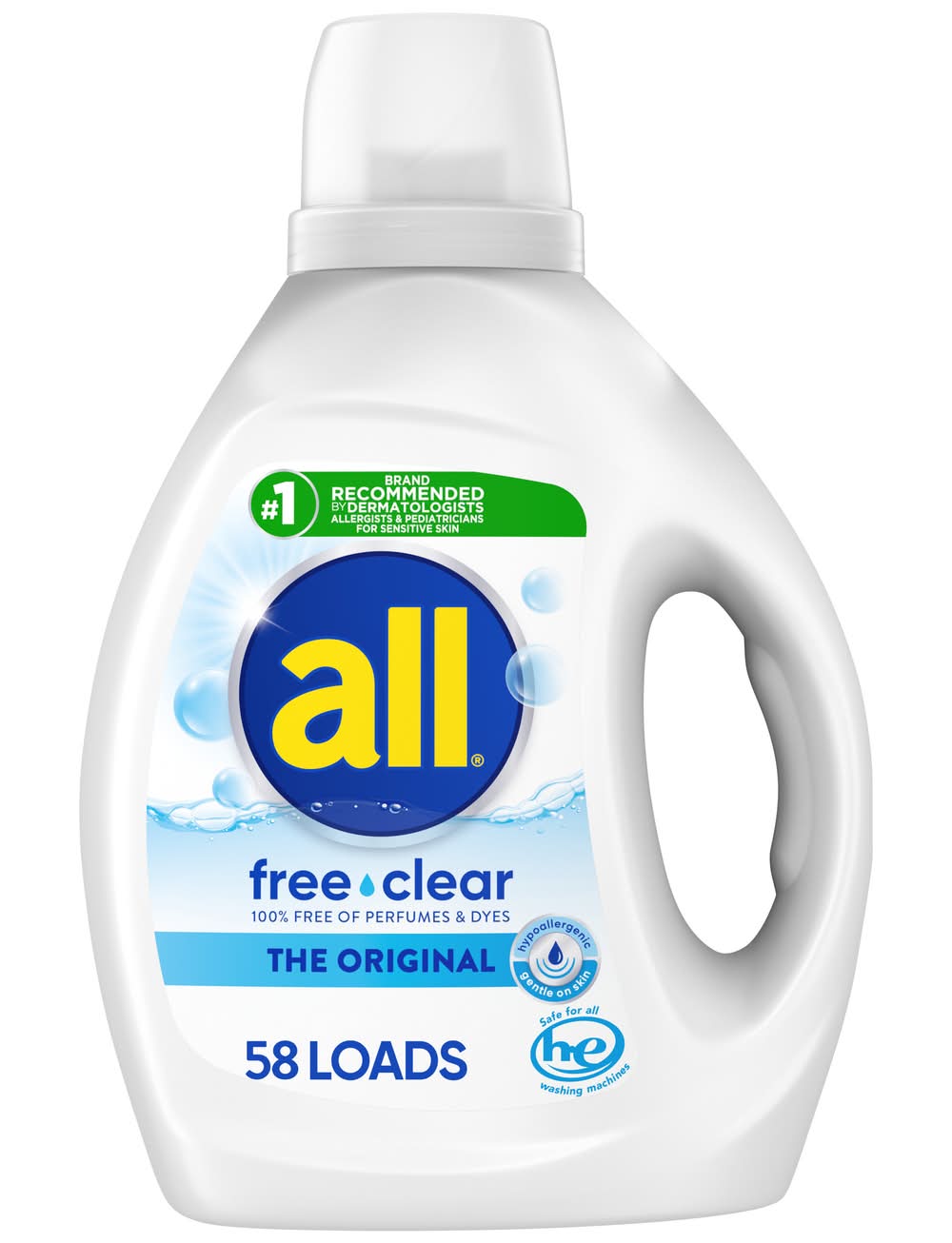 All Free & Clear Detergent 88 oz