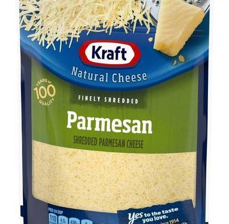 Kraft Shredded Parmesan Cheese 8 oz
