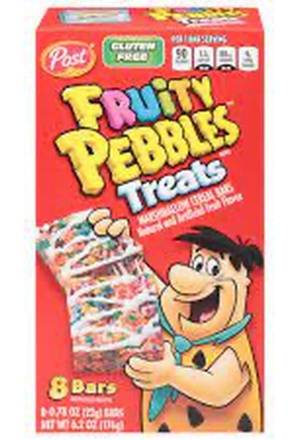 Fruity Pebbles Treats Marshmallow Cereal Bars 8 ct