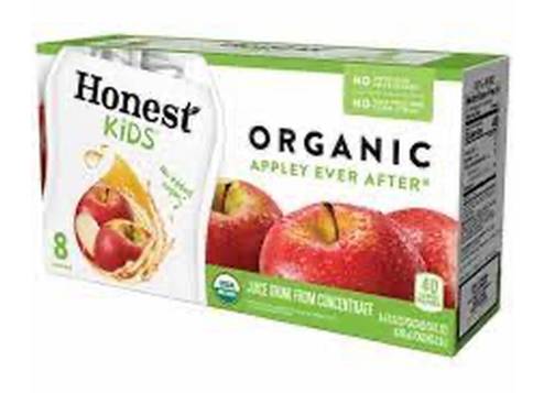 Honest Kids Organic Apple Juice 8 ct