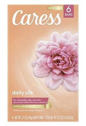 Caress Daily Silk Beauty Bars 6-3.15 oz