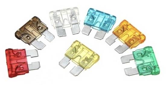 Quick Tools Mini Zinc Car Fuses 10 ct