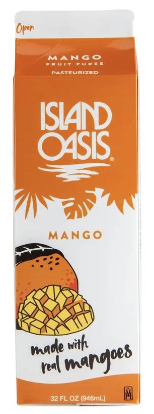 Island Oasis Mango Beverage Mix 32 oz