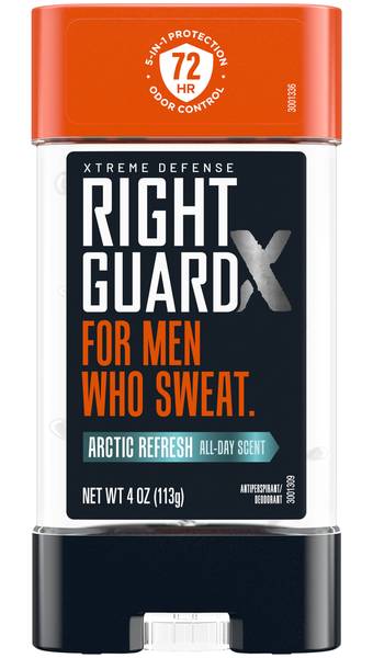 Right Guard Xtreme Defense Arctic Refresh Deodorant 4 oz