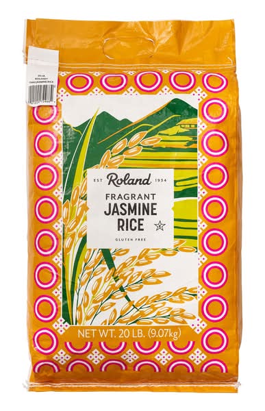 Roland Fragrant Jasmine Rice 17.6 oz