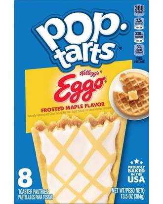Pop-Tarts Eggo Frosted Maple 13.5 oz
