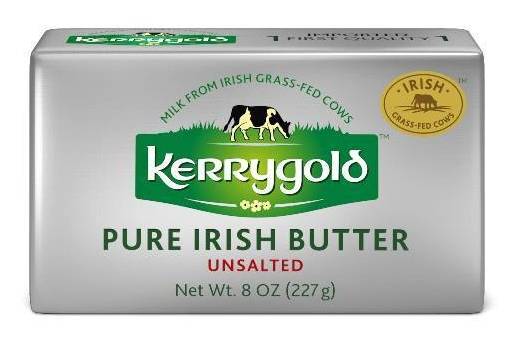 Kerrygold Pure Irish Unsalted Butter 8 oz