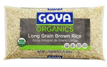 Goya Organics Long Grain Brown Rice 2 lbs