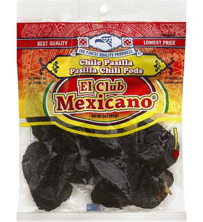 El Club Mexicano Chile Pasilla 3 oz