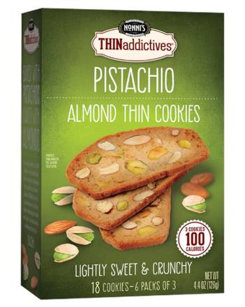 THINAddictives Pistachio Almond Cookies 4.4 oz