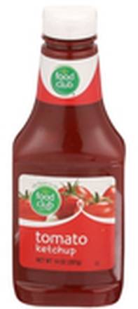 Food Club Tomato Ketchup 14 oz