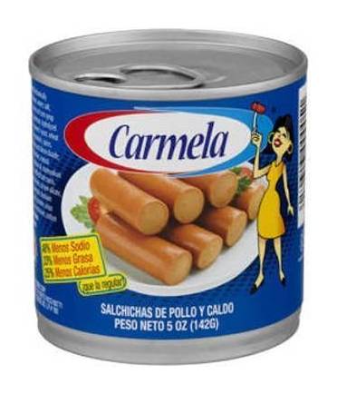 Carmela Salchichas de Pollo Bajo en Sodio 5 oz