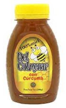 Del Colmenar Miel con Curcuma 7 oz