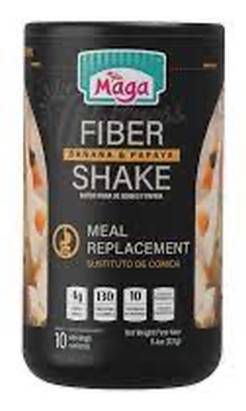 Maga High Protein Meal Replacement Shake Banana & Papaya 11.4 oz