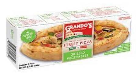 Grando's Street Pizza Grilled Vegetables 6.7 oz