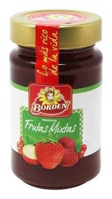 Borden Preservas de Frutas Mixtas 9.2 oz.