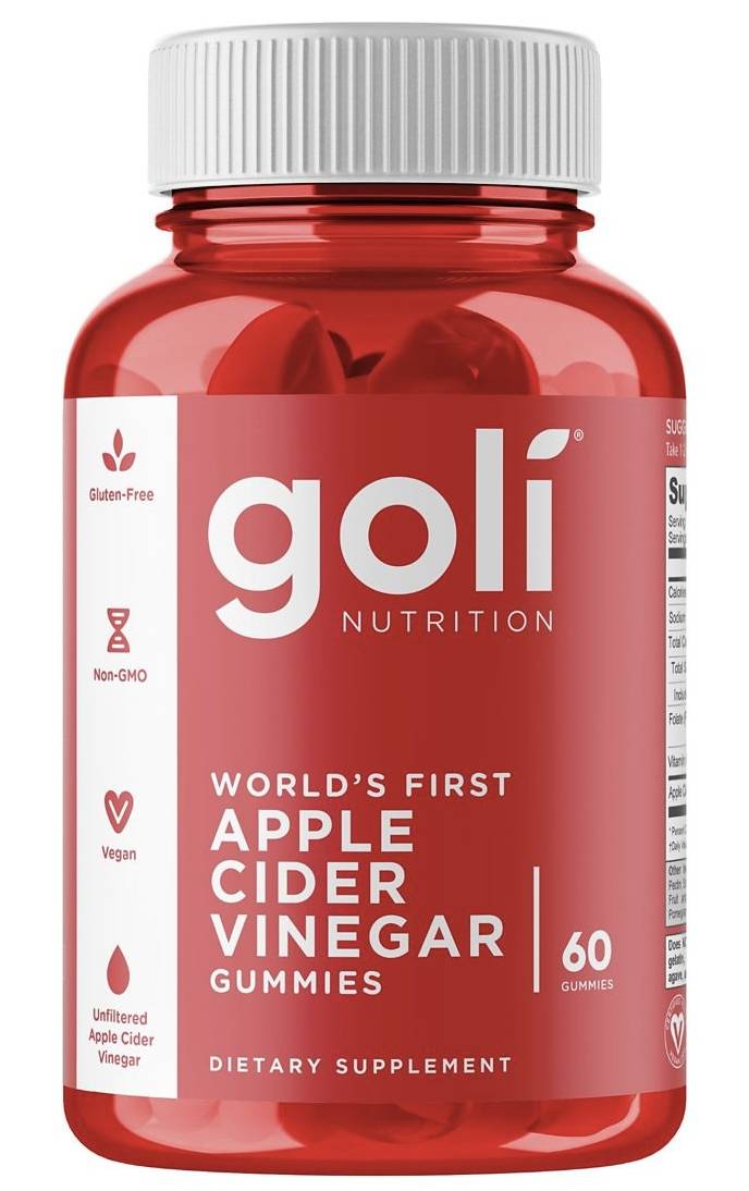 Goli Apple Cider Vinegar Gummies 60 ct
