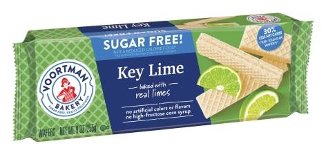 Voortman Bakery Sugar Free! Key Lime Wafers 9 oz