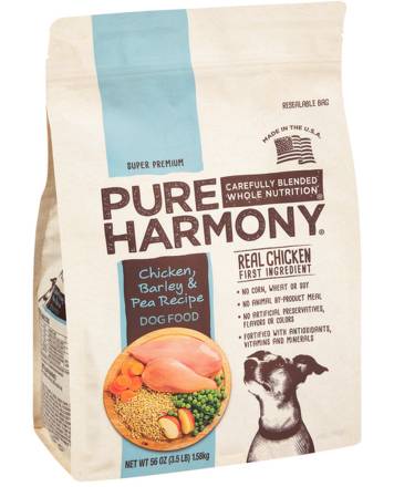 Pure Harmony Grain Free Chicken Dog Food 3.5 lbs