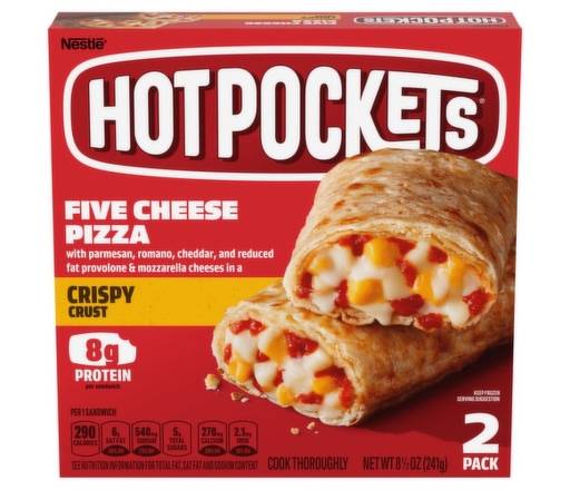Hot Pockets Five Cheese Pizza with Crispy Crust 9 oz
