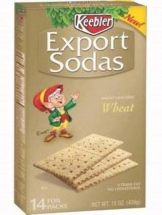 Keebler Export Soda Wheat Crackers 15.5 oz