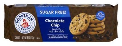 Voortman Bakery Sugar Free! Chocolate Chip Cookies 8 oz