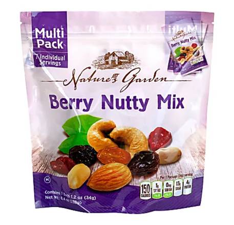 Nature's Garden Berry Nutty Mix 8.4 oz