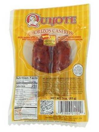 Quijote Chorizos Caseros 3 oz