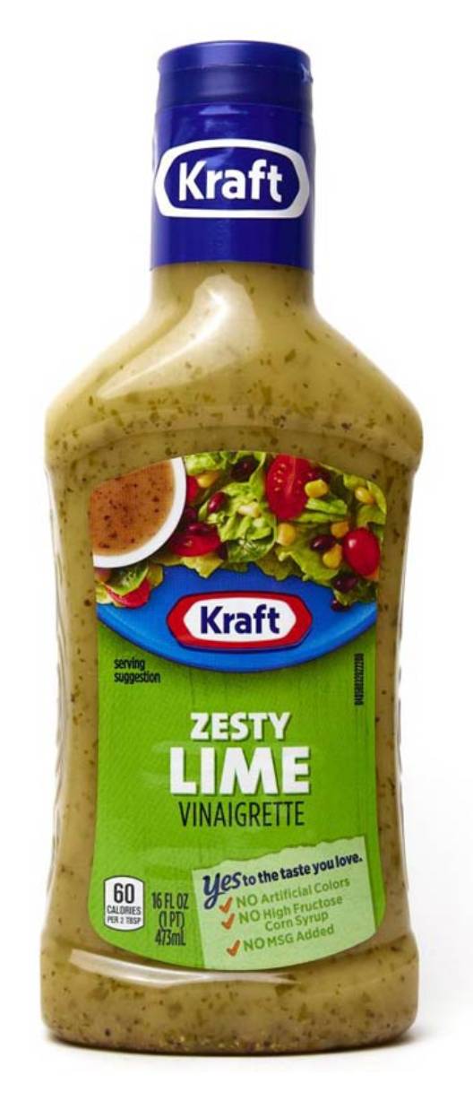 Kraft Zesty Lime Vinaigrette 16 oz 