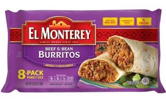 El Monterey Beef & Bean Burritos