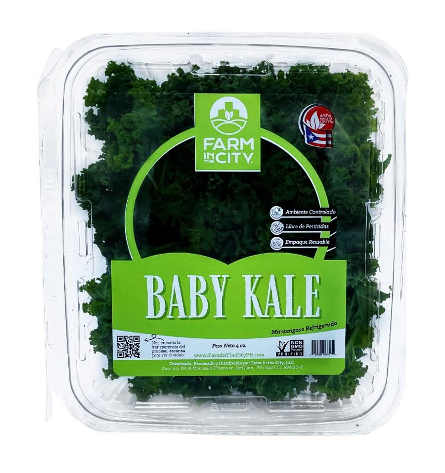 Farm in the City Baby Kale 4 oz