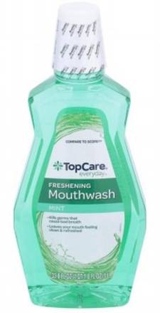 Top Care Freshening Mouthwash Mint 1 L