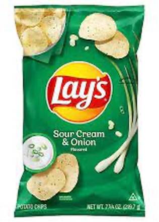 Lay’s Sour Cream & Onion 8 oz