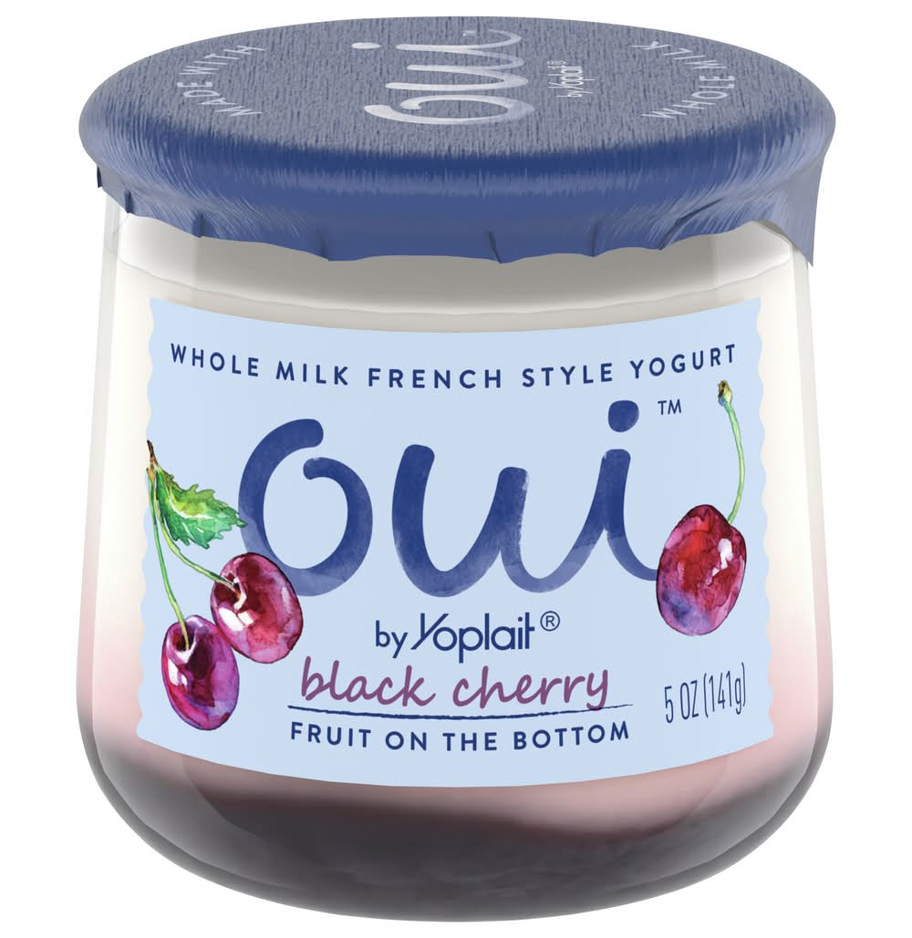 Oui Yogurt Black Cherry 5 oz