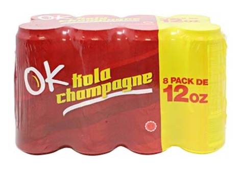 OK Kola Champagne 8-12 oz