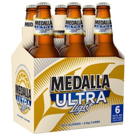 Medalla Ultra Light 6-12 oz