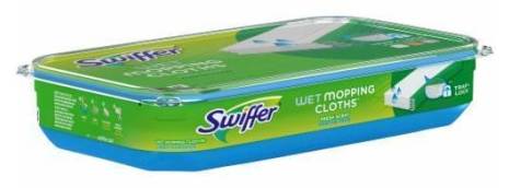 Swiffer Wet Mopping Cloths Fresh Scent 12 ct