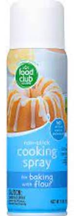 Food Club Non-Stick Cooking Spray Baking 6 oz