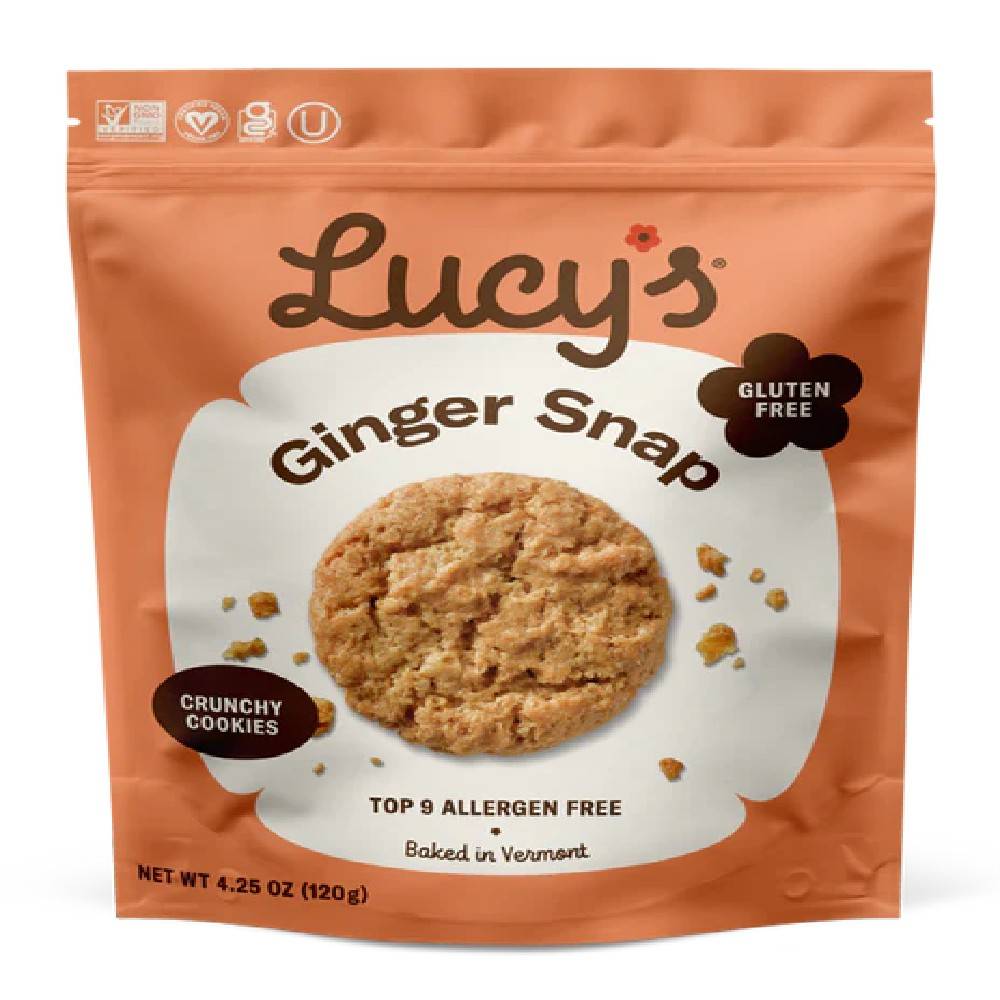 Lucy’s Gluten Free Ginger Snap Cookies 5.5 oz