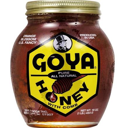 Goya Orange Blossom Honey with Comb 16 oz