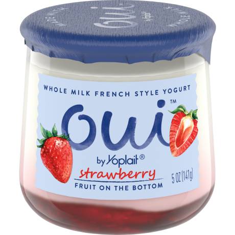 Oui Yogurt Strawberry 5 oz