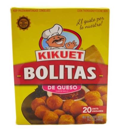 Kikuet Bolitas de Queso 10 oz