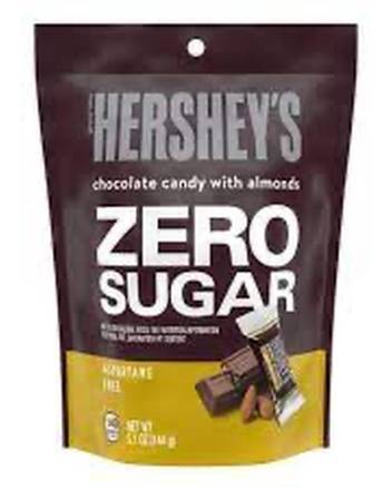 Hershey's Zero Sugar Chocolate with Almonds 5.1 oz