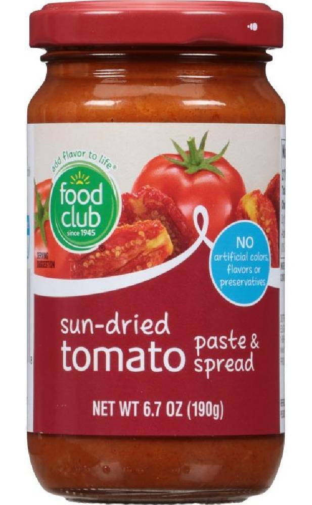 Food Club Sun-Dried Tomato 6.7 oz