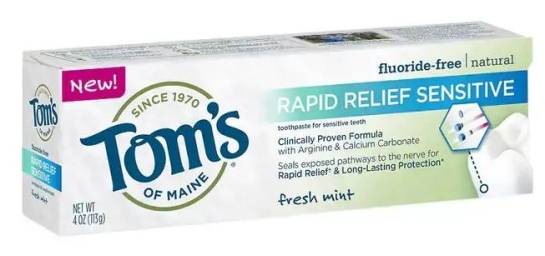 Tom’s of Maine Rapid Relief Sensitive 4 oz