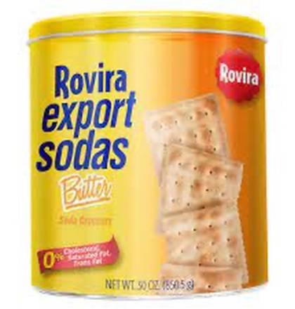 Rovira Export Sodas Butter 30 oz