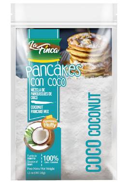 La Finca Pancake de Coco Organico 12 oz