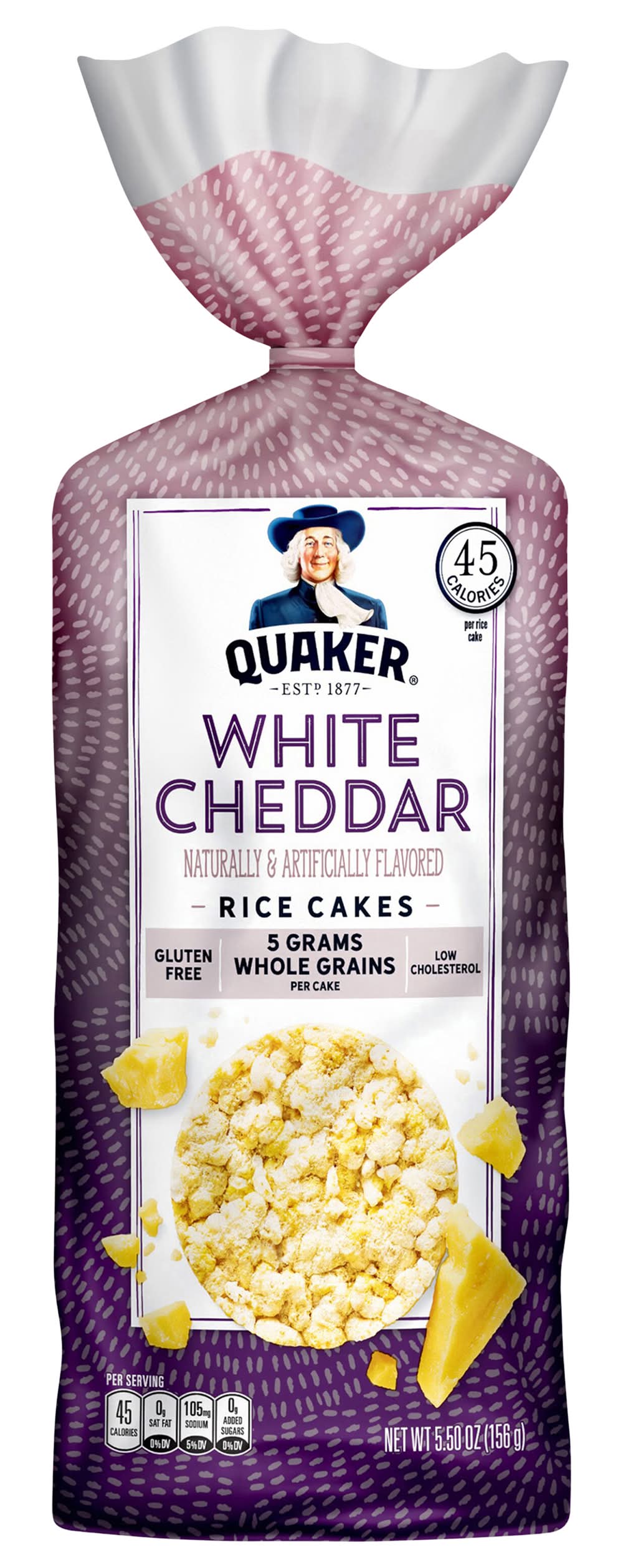 Quaker White Cheddar Rice Cakes 5.5 oz