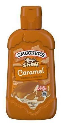 Smucker’s Magic Shell Caramel Topping 7.25 oz